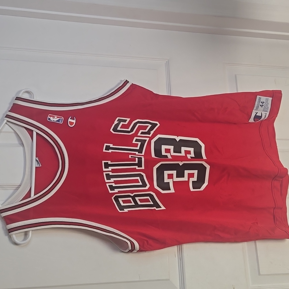 🩷Champion Red Bulls Jersey with White Accents 90s
